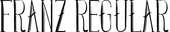 Franz Regular font - fonts-franzRegular.otf
