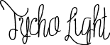 Tycho Light font - Tycho Light.otf