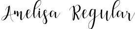 Amelisa Regular font - Amelisa.ttf