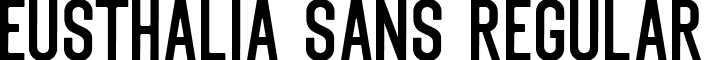 Eusthalia Sans Regular font - eusthalia-sans-free-for-personal-use.ttf