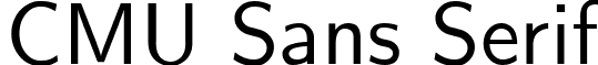 CMU Sans Serif font - cmu.sans-serif-medium.ttf