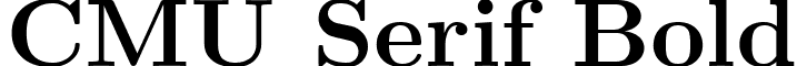 CMU Serif Bold font - cmu.serif-bold.ttf