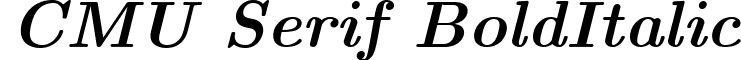 CMU Serif BoldItalic font - cmu.serif-bolditalic.ttf