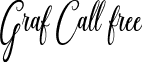 Graf Call free font - Graf Call free.ttf
