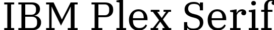 IBM Plex Serif font - ibm-plex-serif.regular.ttf