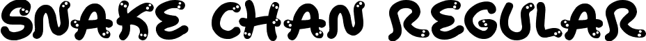 Snake Chan Regular font - Snake Chan.otf