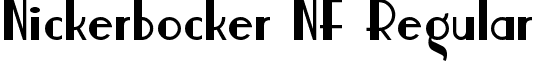 Nickerbocker NF Regular font - nickerbocker-normal.regular.ttf