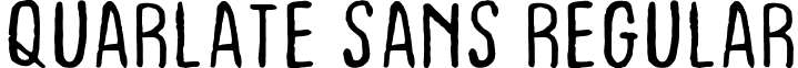 Quarlate Sans Regular font - quarlate-sans.ttf