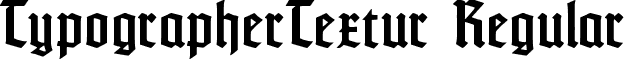TypographerTextur Regular font - typographertextur.regular.ttf