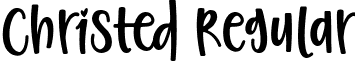 Christed Regular font - Christed Font by 7NTypes (Regular).otf