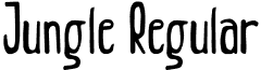 Jungle Regular font - Jungle.otf