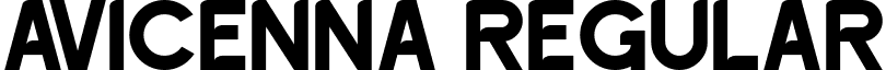 AVICENNA Regular font - avicenna.ttf