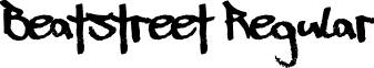 Beatstreet Regular font - beatstreet.ttf