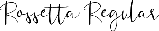 Rossetta Regular font - Rossetta.otf