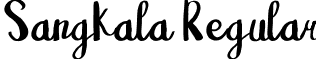 Sangkala Regular font - Angkasa-Regular.ttf