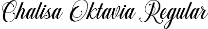 Chalisa Oktavia Regular font - Chalisa Octavia Font_D by 7NTypes.otf