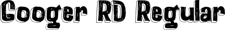 Googer RD Regular font - GoogerRD.otf