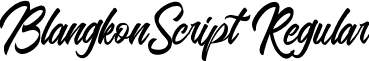 BlangkonScript Regular font - blangkonscript.ttf