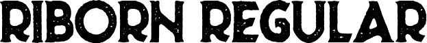 Riborn Regular font - riborn-stamp-demo.ttf