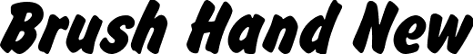 Brush Hand New font - brush-hand-new.regular.ttf