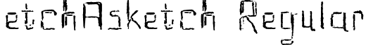 etchAsketch Regular font - etchasketch-trial.etchasketch.otf