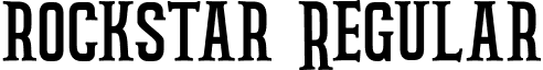 rockstar Regular font - rockstar-free-personal-use.otf
