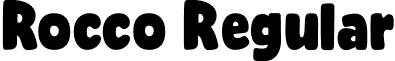 Rocco Regular font - rocco-demo.regular.otf