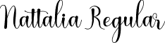 Nattalia Regular font - Nattalia.ttf