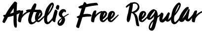 Artelis Free Regular font - ArtelisFree.otf