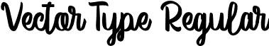 Vector Type Regular font - vector-type-demo.ttf