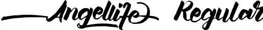 Angellife Regular font - angellife.regular.ttf