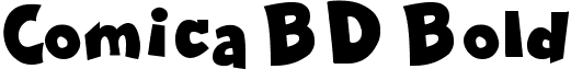 Comica BD Bold font - comica-bd.bold.ttf