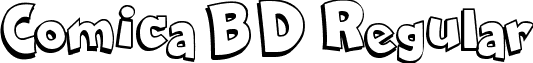 Comica BD Regular font - comica-bd.regular.ttf