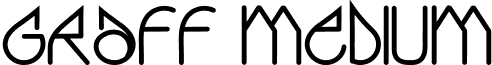 Graff Medium font - Graff.ttf