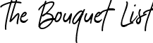 The Bouquet List font - The Bouquet List - demo ver.ttf