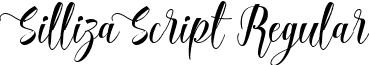 Silliza Script Regular font - silliza_script-webfont.ttf