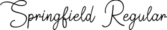 Springfield Regular font - Springfield Demo.otf