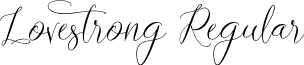 Lovestrong Regular font - Lovestrong Script (PERSONAL USE).ttf