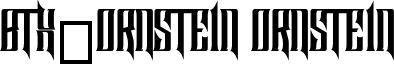 BTX-ORNSTEIN ORNSTEIN font - btx-ornstein.ornstein.otf