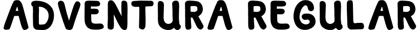 Adventura Regular font - me55enjah - Adventura-FREE.otf