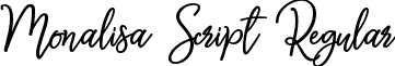 Monalisa Script Regular font - Monalisa Script.otf