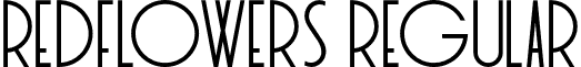 RedFlowers Regular font - RedFlower.otf