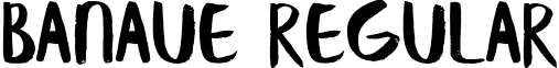 Banaue Regular font - Banaue-Regular.otf