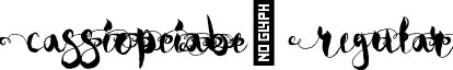 CassiopeiaBE1 Regular font - CassiopeiaBE1.otf