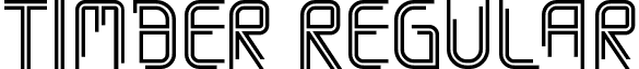 Timber Regular font - Timber.otf