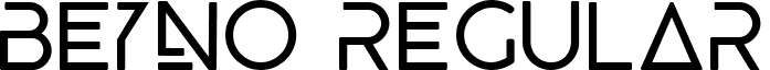 BEYNO Regular font - BEYNO.ttf