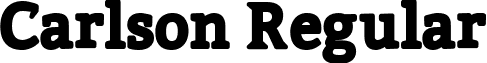 Carlson Regular font - Carlson.ttf