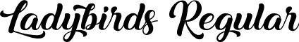 Ladybirds Regular font - Ladybirds.ttf