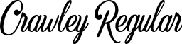 Crawley Regular font - Crawley Demo.ttf