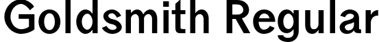 Goldsmith Regular font - Goldsmith Regular.otf